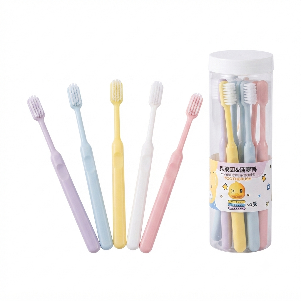 Cepillo de Dientes con Diseño Ergonómico