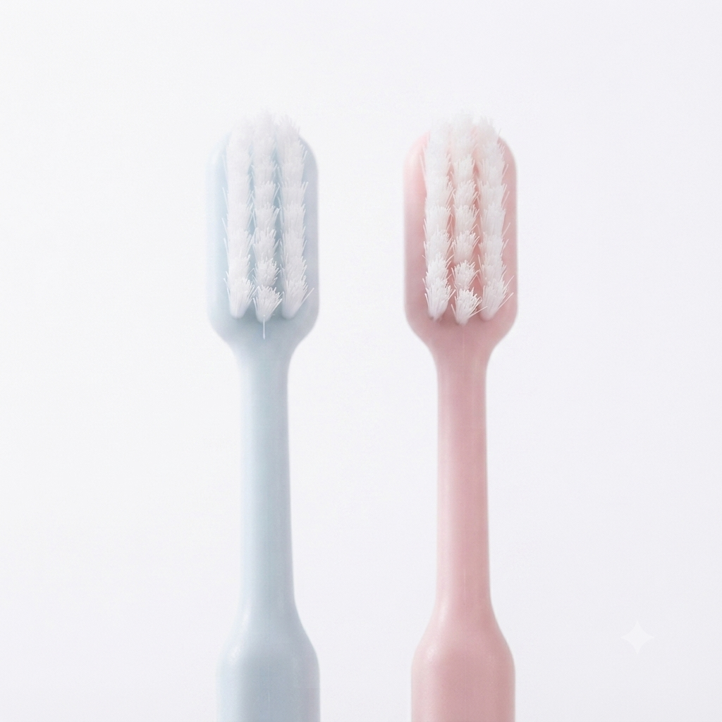 Cepillo de Dientes con Diseño Ergonómico