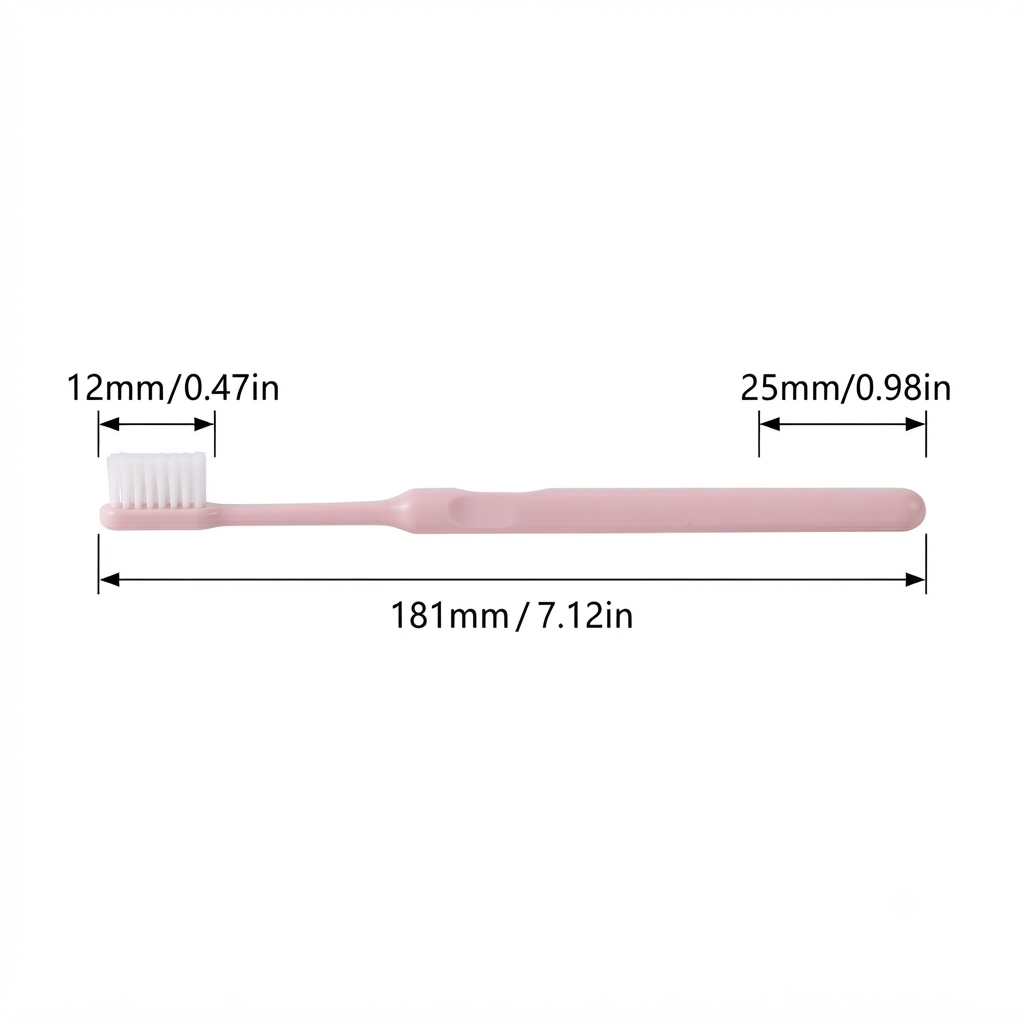 Cepillo de Dientes con Diseño Ergonómico