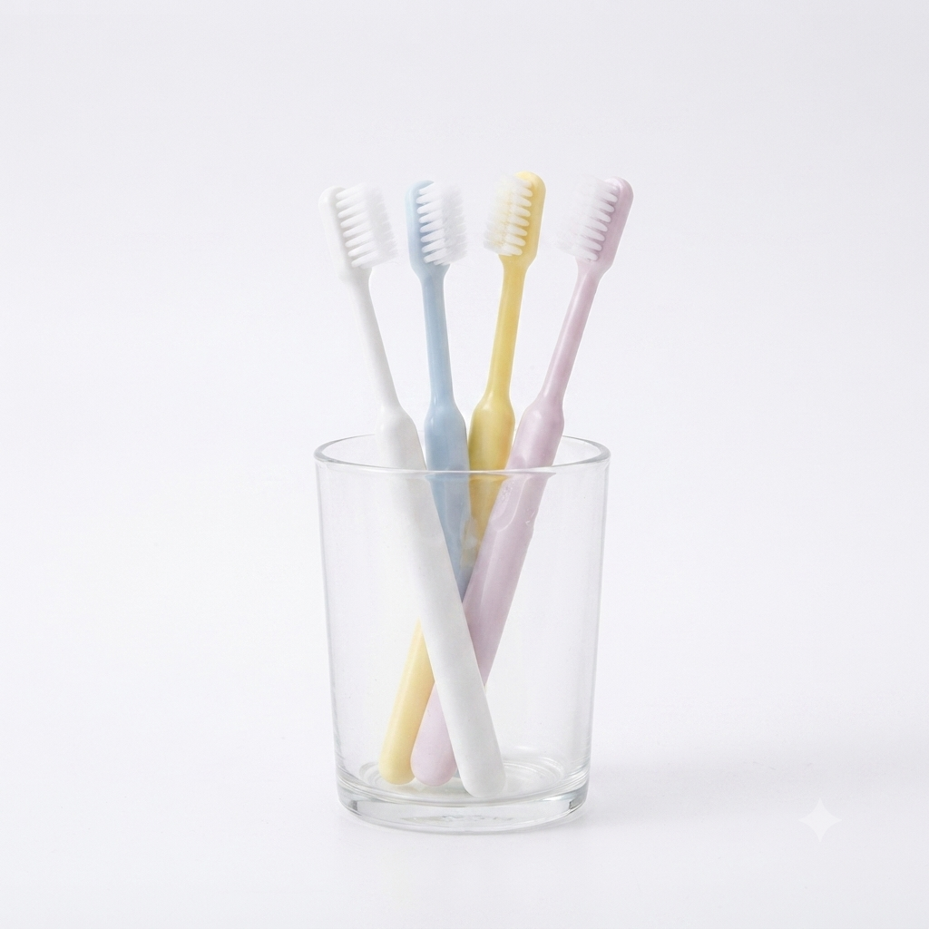 Cepillo de Dientes con Diseño Ergonómico